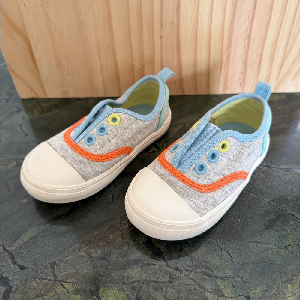 Old Navy Gray and Blue Kids Sneakers